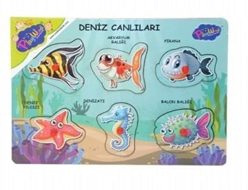 Ahşap Tutmalı Deniz Çanlıları 2
