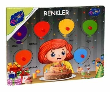 Playwood Renkler Ahşap Puzzle