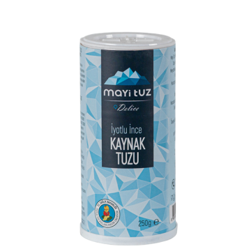 İyotlu İnce Kaynak Tuzu 250gr (Tuzluklu)
