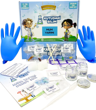 Kutudaki Bilim Mum Yapımı