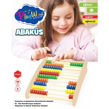Kutuda Ahşap Abaküs