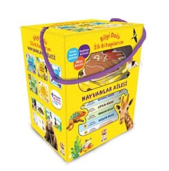 Bilgi Dolu İlk Kitaplarım - Hayvanlar Ailesi Seti (5 Kitap)
