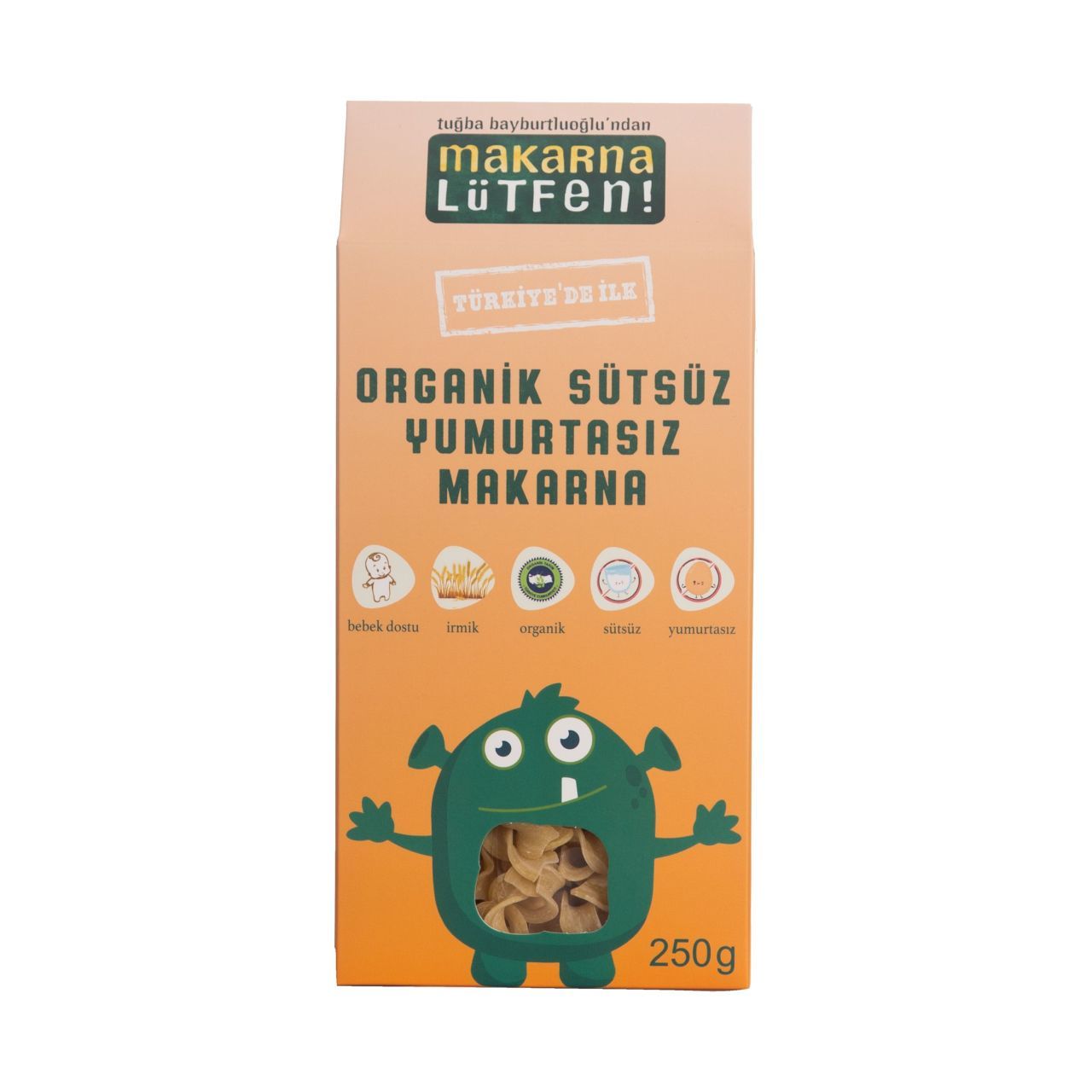 Makarna Lütfen! Organik Sütsüz Yumurtasız Makarna 250 Gr