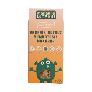 Makarna Lütfen! Organik Sütsüz Yumurtasız Makarna 250 Gr