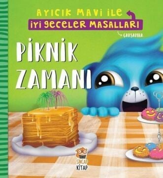 Sincap Kitap Piknik Zamanı-Ayıcık Mavi İle İyi Geceler Masalları