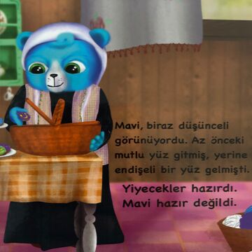 Sincap Kitap Piknik Zamanı-Ayıcık Mavi İle İyi Geceler Masalları