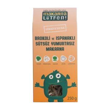Makarna Lütfen! Brokoli Ve Ispanaklı Sütsüz Yumurtasız Makarna 250gr