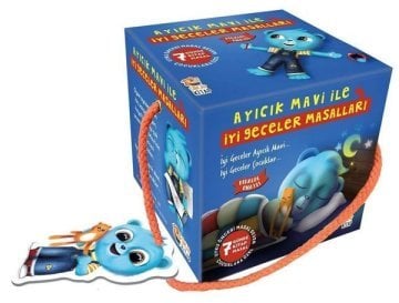 Ayıcık Mavi ile İyi Geceler Masalları Seti (7 Kitap)