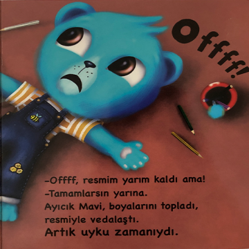 Güler Yüzlü Ay-Ayıcık Mavi ile İyi Geceler Masalları