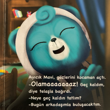 Ballı Börek-Ayıcık Mavi ile İyi Geceler Masalları