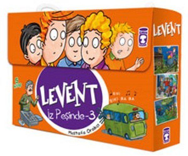 Levent İz Peşinde - 3 (5 Kitap)