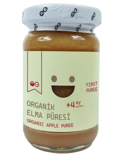 Og Natural Organik Elma Püresi 100 G