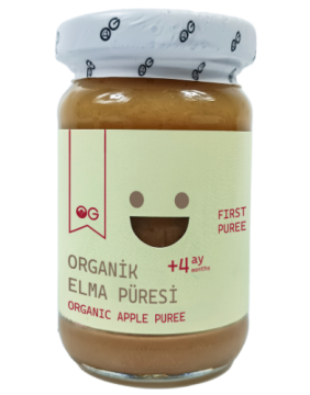 Og Natural Organik Elma Püresi 100 G
