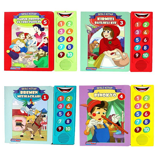 Dünya Masalları - Sesli Kitap (4 Ürün)